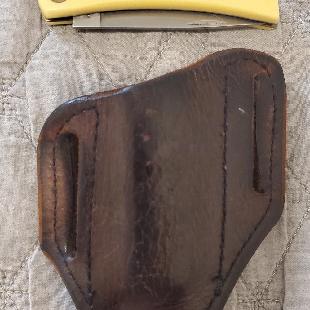 Case Sod Buster Jr. w/ Buffalo Leather Sheath